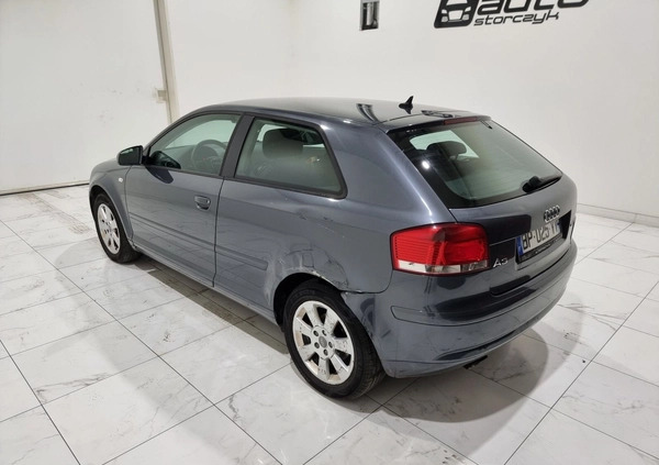 Audi A3 cena 13700 przebieg: 239126, rok produkcji 2008 z Ostrów Wielkopolski małe 106